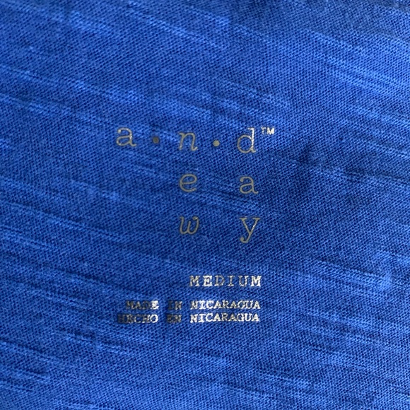 Blue tank top - Picture 5 of 5